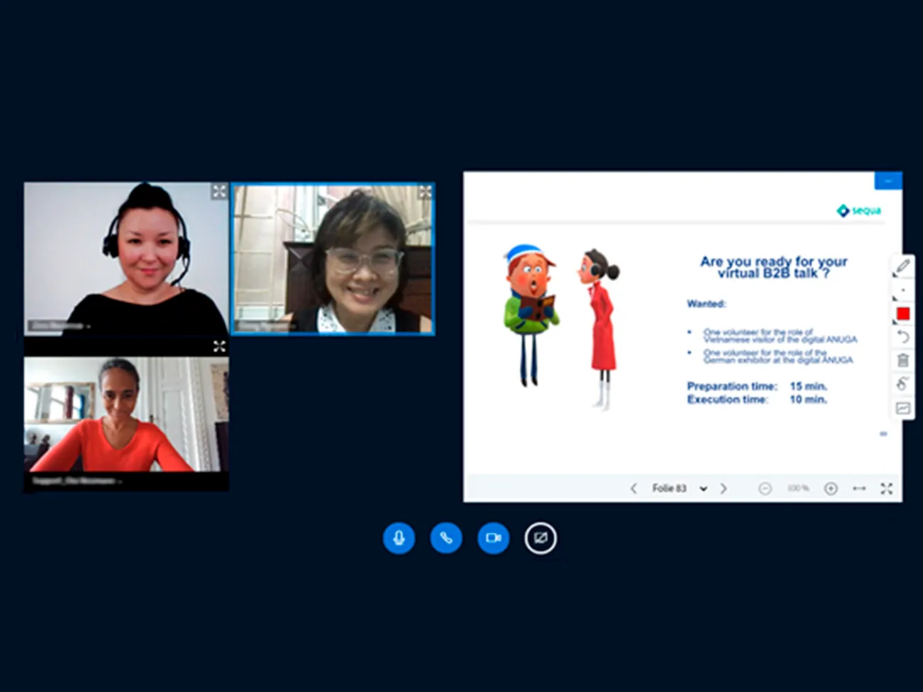 Virtual Matchmaking Coaching for Vietnamese BSOs under SRECA Project
